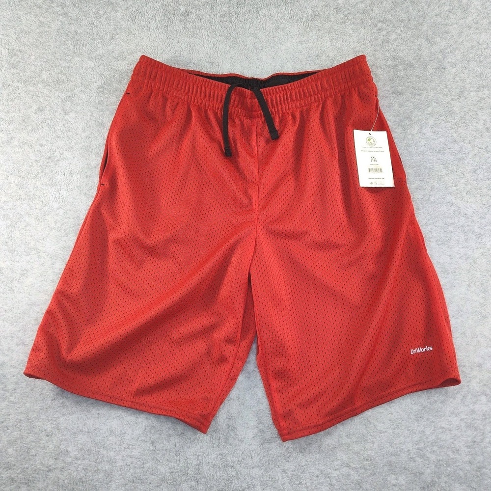 Athletic Works Shorts NEW Men XXL-18 Drawstring Pockets Comfortable B65.5WA3510